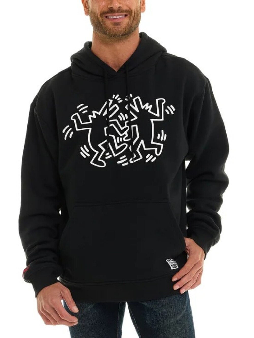 Keith Haring Men's Graphic Hoodie